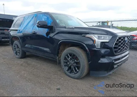 2023 Toyota Sequoia Platinum из США, поврежденный, VIN 7SVAAABA9PX016508